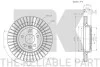 Диск гальмівний Volvo XC60 I 2.0-3.2 05.08-12.17 NK 204861 (фото 3)