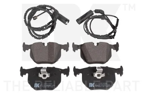 Тормозные колодки дисковые зад. BMW 3 (E46), 7 (E38), X3 (E83), X5 (E53), Z4 (E85), Z4 (E86) Land Rover Range Rover III 2.0-5.4 10.94- NK 221518