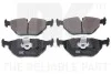 Тормозные колодки дисковые зад. Bmw E39 520-535 96- NK 221520 (фото 1)