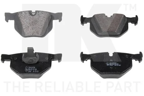 Тормозные колодки дисковые задние BMW 3 (E90, E91, E92), X1 (E84) 2.0-3.0 05- / X5 (E70) 3.0d 08- NK 221538