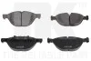 Тормозные колодки дисковые передние BMW X5 E70, F15 X6 E71, F16 07- NK 221541 (фото 1)