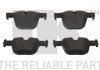 Тормозные колодки дисковые задние BMW 3 (F30, F35) 3.0i / 3.0D 11- NK 221559 (фото 1)