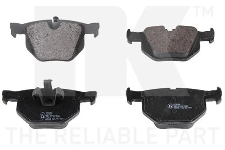 Тормозные колодки дисковые задние BMW 5 (E60) 03- / 3 (E90) / (E90N) 05- NK 221566