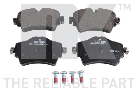 Колодки тормозные дисковые передние BMW 2 ACTIVE TOURER 218D 218I 2014 NK 221572