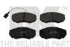 Тормозные колодки дисковые передние Fiat Ducato 02- / Peugeot Boxer 02- 221947