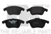 Тормозные колодки диск.передни Citroen C4 Picasso, DS4 / Peugeot 3008, 5008 1.6-2.0HDi 06- 221956