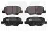 Тормозные колодки дисковые задние Mazda6 2.0-2.5 12- NK 221972 (фото 1)