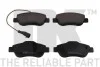 Колодки гальмiвнi переднi Fiat 500 Ford Ka 1.2/1.3D 07.07- NK 222384 (фото 1)