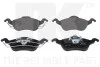 Тормозные колодки дисковые передние Ford Focus 98- NK 222551 (фото 1)