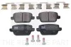 Тормозные колодки дисковые зад. Ford Galaxy, Mondeo 07- 222567