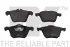 Гальмівні колодки дискові Ford Galaxy 06-, Mondeo 07-, Volvo S80, V70 222570