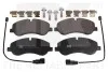 К-кт колодок перед. Ford Transit/Transit Custom/Tourneo Custom (12-17) NK 222576 (фото 1)