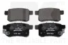 Тормозные колодкии зад. Honda CR-V II, Accord, Civic 08- NK 222644 (фото 1)