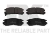 Гальмівні колодки диск.. Mitsubishi L400 / Montero / Pajero / Shogun / Sigma / Space Gear 1.8-3.0 87-05 223016