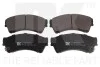 Тормозные колодки перед. Mazda 6 1.8, 2.0 MRZ 07- 223255