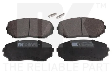 Колодки гальмівні передні Mazda CX-7 / CX-9 2.2D / 2.3D / 3.7 07- NK 223256