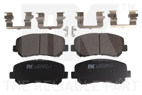 Тормозные колодки дисковые перед. Mazda Cx-5 2.0 / 2.2D / 2.5 11.11- NK 223258