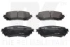 Гальмівні колодки дискові перед. Mazda6 2.0-2.5 12- 223260