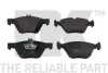 К-кт колодок перед. Mercedes E-Series (W211) / SLK-Series (W170) / CLK-Series (W208) / E-Series (W210) / Chrysler Crossfire (95-09) 223331