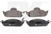 Тормозные колодки дисковые передние W163 ML230-ML430 223342