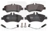 Тормозные колодки дисковые задние Sprinter 3-t 04.06- (Bosch) NK 223363 (фото 1)
