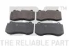 Гальмівні колодки дискові W211 S320-500 05- NK 223378 (фото 1)