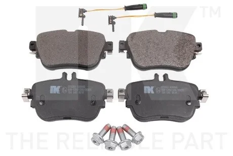 Тормозные колодки дисковые задние MERCEDES C W205 13-E W213 16- NK 223393