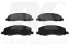 Комплект тормозов. колодок перед, (18 ") Opel Insignia 08- NK 223642 (фото 1)