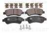 Тормозные колодки перед. Citroen Berlingo 01- / Peugeot Partner / 206/307 00- NK 223741 (фото 1)