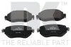 К-кт перед. гальм. колодок Renault Megane IV 2015- 223975