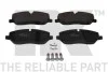 Тормозные колодки дисковые передние Landrover Discovery 04- / Range Rover Sport 05- 224030