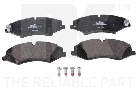 Тормозные колодки дисковые перед. Land Rover / Range Rover III / Range Rover Sport 4.4Td-5.0V8 04.09- NK 224032