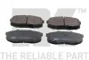 Гальмівні колодки дискові Toyota Land Cruiser 4.5 D-4D / 4.7 VVTi 01 07- 2245106