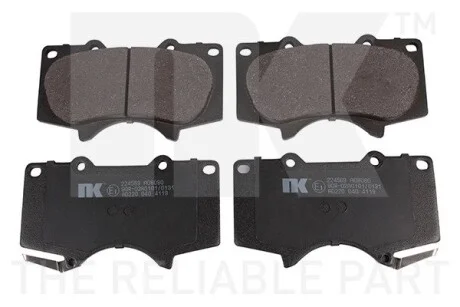 Тормозные колодки дисковые передние Lexus GX / Mitsubishi Pajero IV / Toyota Land Cruiser 3.0-4.7 01- NK 224569