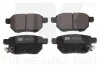 Гальмівні колодки задні Toyota Corolla / Auris / Yaris 1.0i-2.2D 01.07- 224582