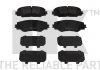 Тормозные колодки дисковые передние Toyota Auris 1.4D-4D 03 / 07- 224595
