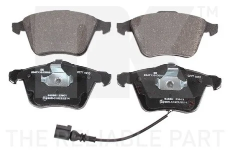 Тормозные колодки Audi A3 Seat Leon Skoda Superb Ii Vw Cc, Eos, Golf Plus, Golf V, Passat, Passat Cc 1.2-3.6 05.03-12.16 NK 2247110