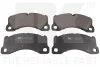 Тормозные колодки дисковые передние VW Touareg 02- Porsche Cayenne 02- NK 2247129 (фото 1)