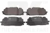 Гальмівні колодки дискові. Audi A4, A4 Allroad, A5, A8, Q5, Q7 Bentley Bentayga Vw Touareg 1.4-6.0 01.15- 2247139