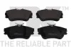 Тормозные колодки дисковые передние VW Transporter 1.9-2.5 / D 90-95 15 " 224731