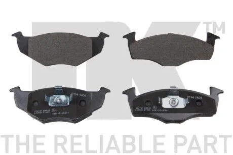 Гальмівні колодки передні Seat / VW Arosa, Fabia, Lupo, Polo 95- NK 224737