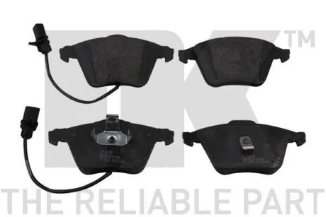 Тормозные колодки дисковые передние Audi A6 01-, A8 03- NK 224758
