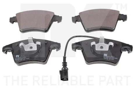 Тормозные колодки дисковые передние VW Т5 1.9-3.2 03- NK 224761
