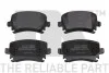 Колодки гальмивнi зад. VW Touran 1.6 1.9 TDI 2.0 TDI 02.03- Skoda NK 224775 (фото 1)