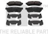 Тормозные колодки дисковые задние Daewoo Nubira / Chevrolet Lacetti 1.4 05- 225017