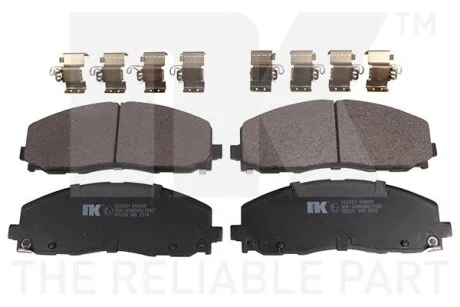 Тормозные колодки перед. FIAT Freemont 2.0JTD 4X4 2011- NK 229331