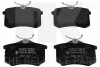 Тормозные колодки дисковые задние Peugeot 405 // Seat Cordoba, Ibiza, Toledo // VW Corrado, Golf, Jetta, Passat, Vento 1.6-2.8Vr6 01.84- NK 229970 (фото 1)