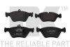 Тормозные колодки дисковые передние Opel Calibra A, Vectra A, Omega B NK 229978 (фото 1)