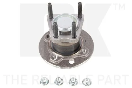 Подшипник задний (Ступица 4 отв. -ABS) Opel Astra F / G / Combo / Vectra A 88-05 NK 763614