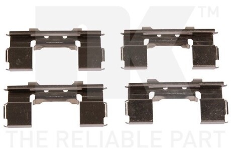 Комплект приладдя, накладка дискового гальма NK 79221104